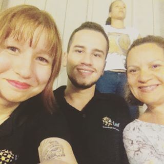 Concerto com o @vineflowers e a fofa da mãe dele 💗❤️ maravilhoso! Aniversário de Porto Alegre 😀